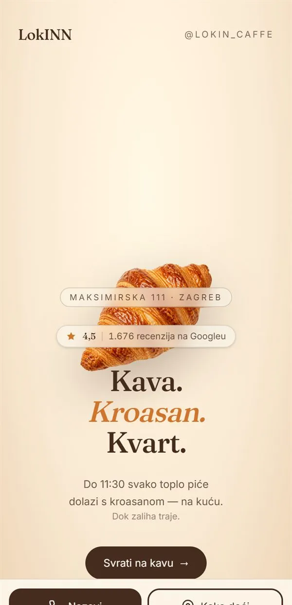 LokINN na mobitelu
